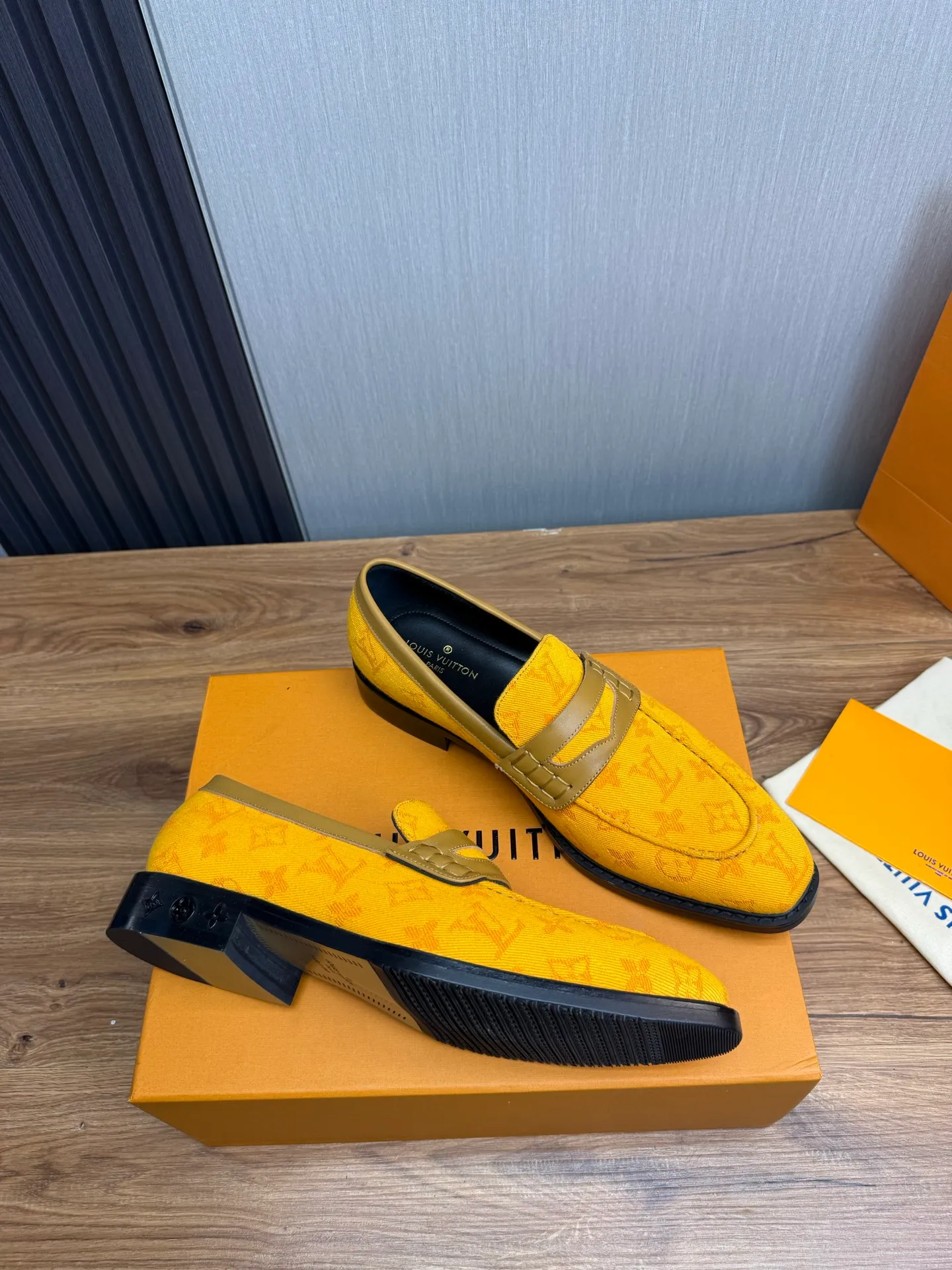 Factory 720💰 LV. Men's business casual leather shoes, all made of imported original brand leather, just to create a more comfortable wearing experience, original non-slip and wear-resistant outsole ✔️16-45 (38.45 non-refundable)